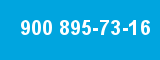 900 895-73-16